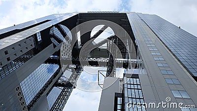 Umeda Sky Building, Osaka, Japan Stock Photo